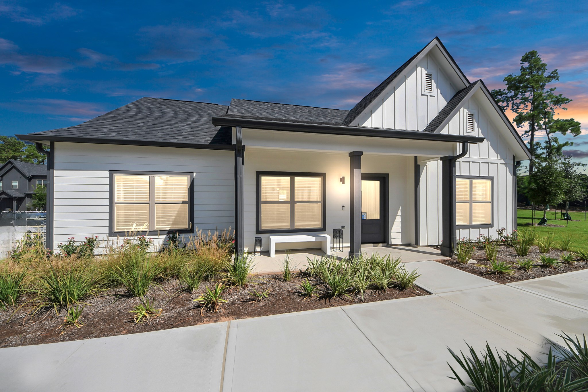 front view of a house