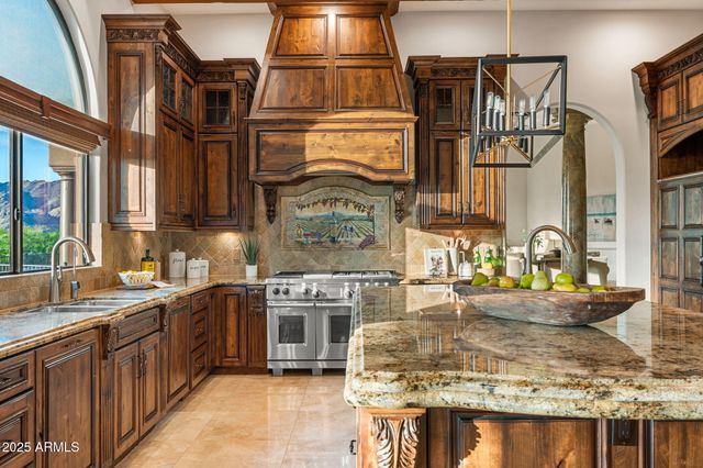 a view of a swimming pool with a yard