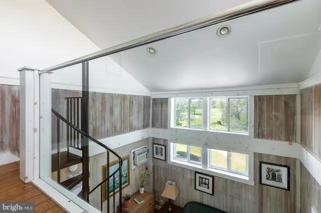 a view of an entryway with staircase