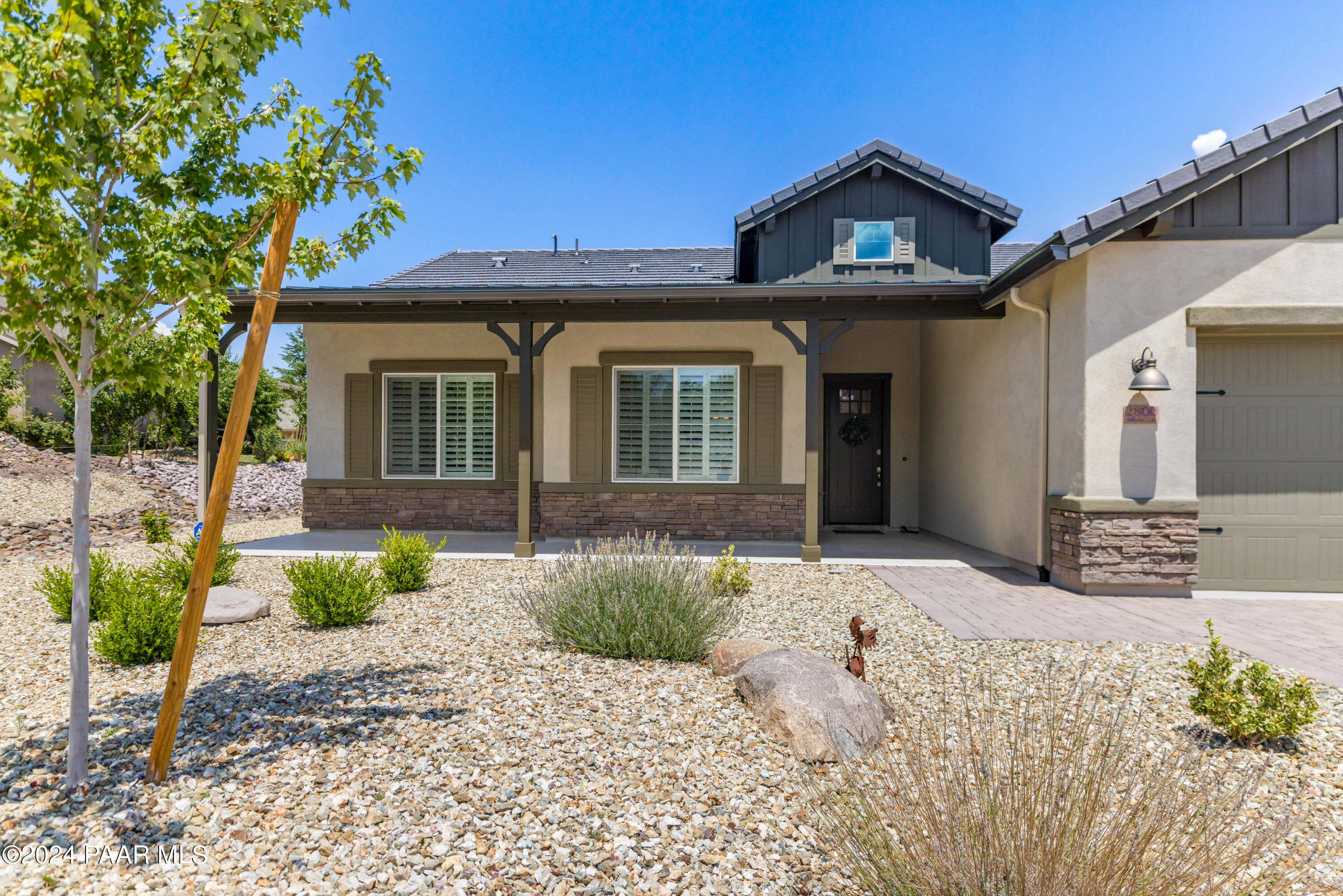 2800 Brooks Range Prescott, AZ 86301 - Photo 64 of 64 a front view of a house with garden