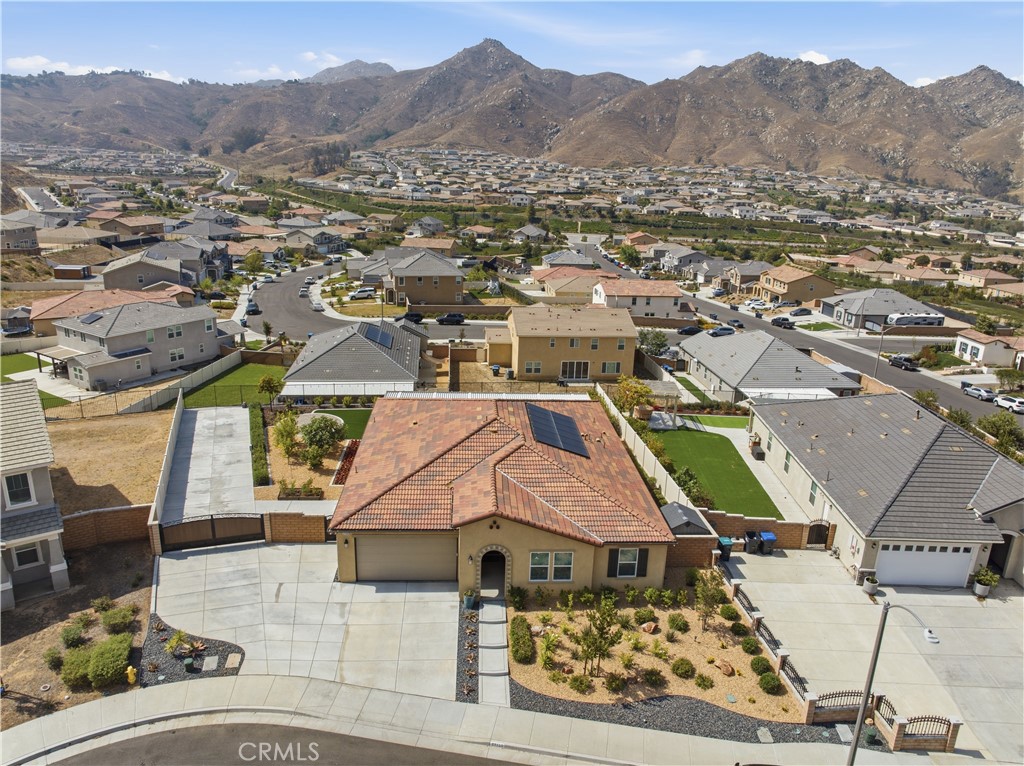 21159 Blue Jeans Court Riverside, CA 92507 - Photo 13 of 63 an aerial view of residential houses and city street