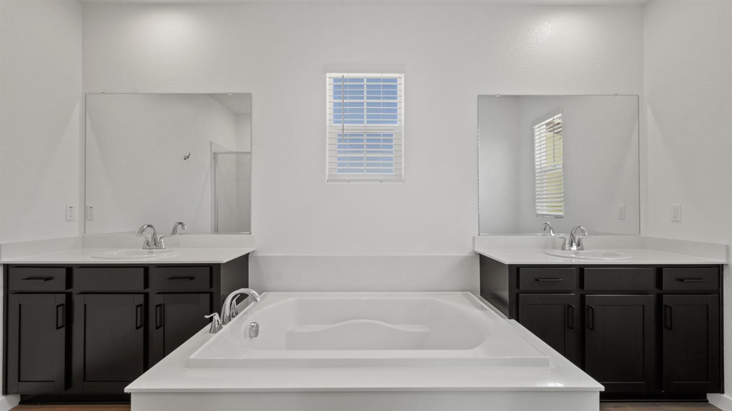 229 Rafters Court Lincoln, CA 95648 - Photo 10 of 13 a bathroom with a bathtub sink and mirror