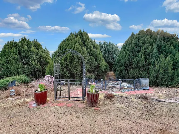 a view of a porch with furniture