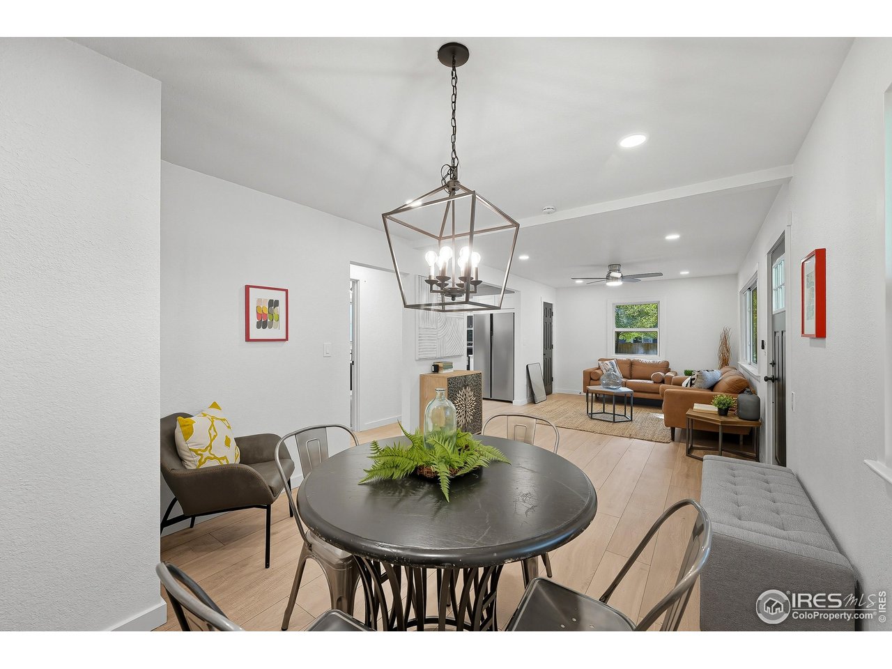 200 Bishop Street Fort Collins, CO 80521 - Photo 8 of 32 a view of a dining room with furniture and wooden floor
