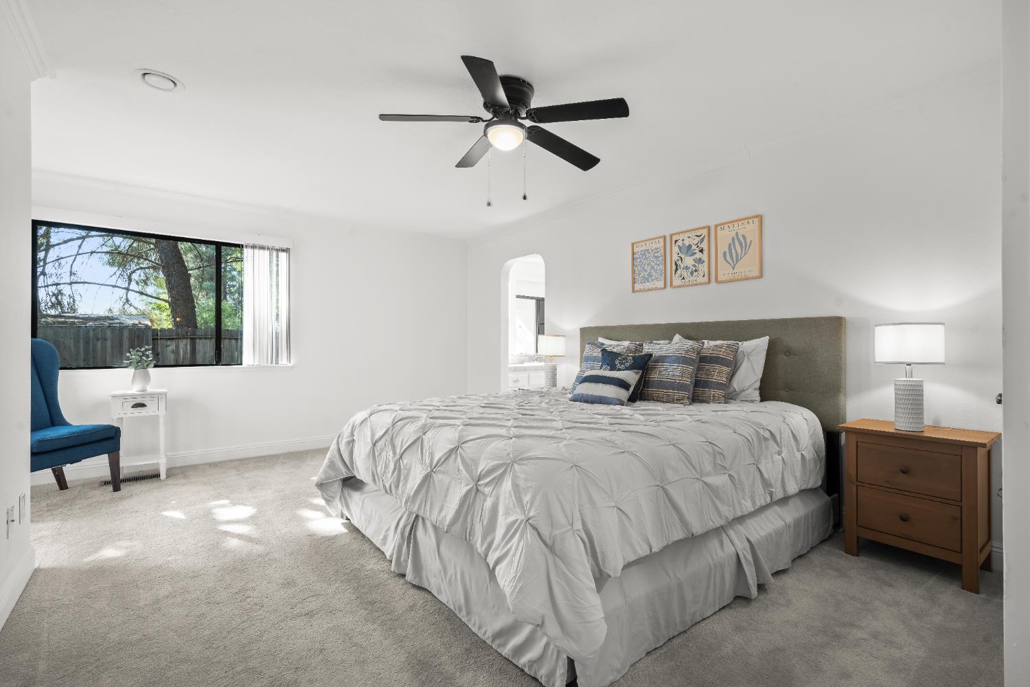 6427 Wittenham Way Orangevale, CA 95662 - Photo 23 of 51 a bedroom with a bed and window