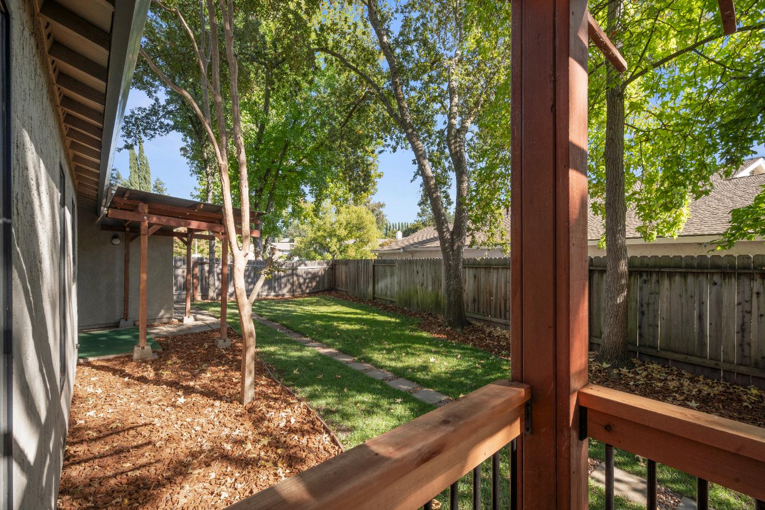 6427 Wittenham Way Orangevale, CA 95662 - Photo 38 of 51 a view of a backyard