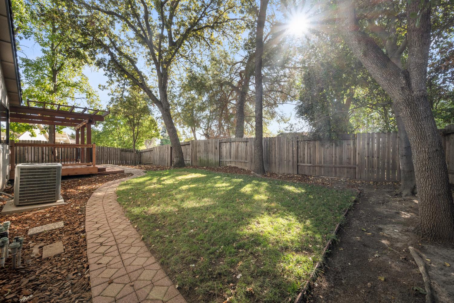 6427 Wittenham Way Orangevale, CA 95662 - Photo 40 of 51 a view of a backyard with tree
