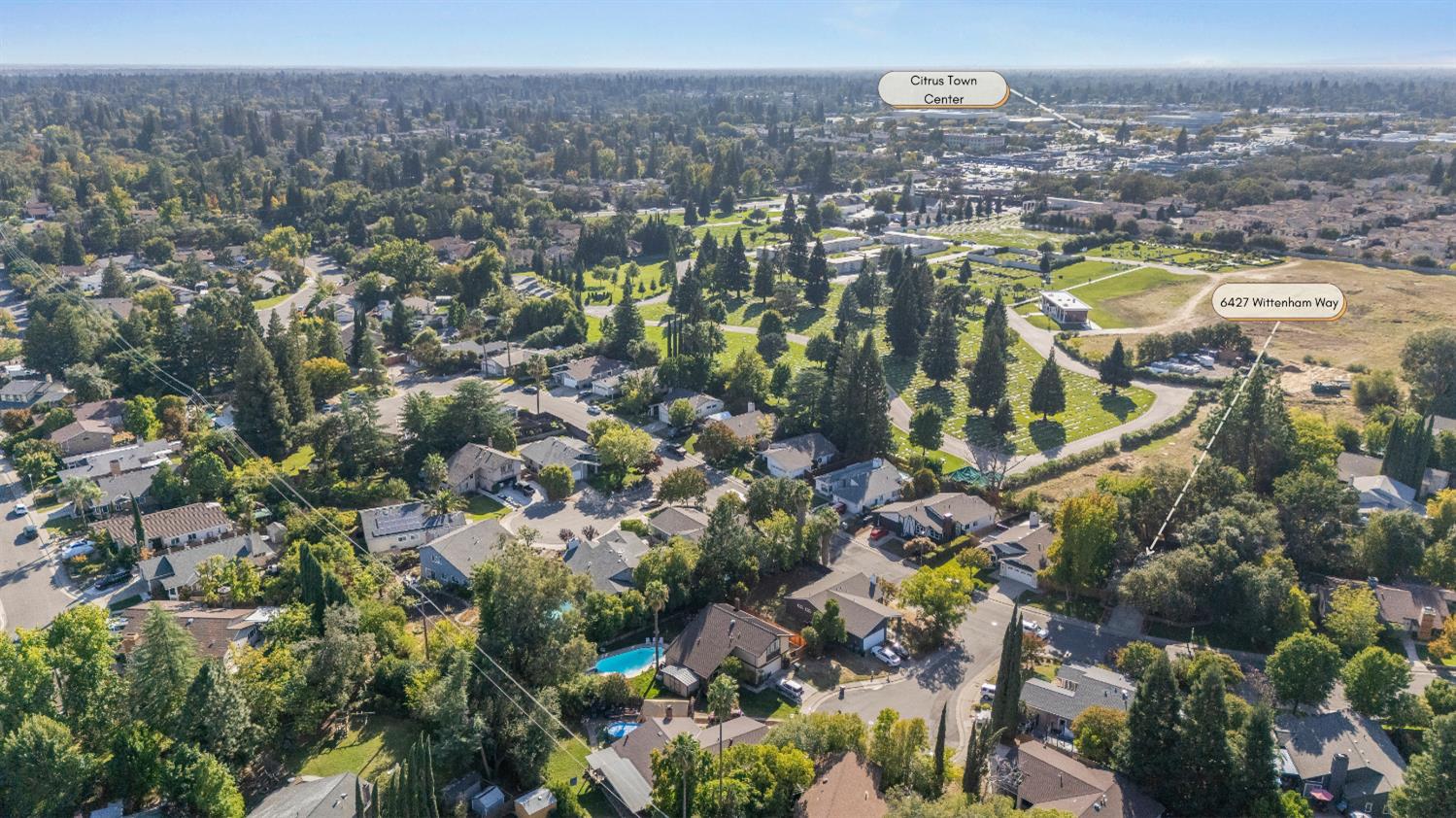 6427 Wittenham Way Orangevale, CA 95662 - Photo 50 of 51 a view of a city