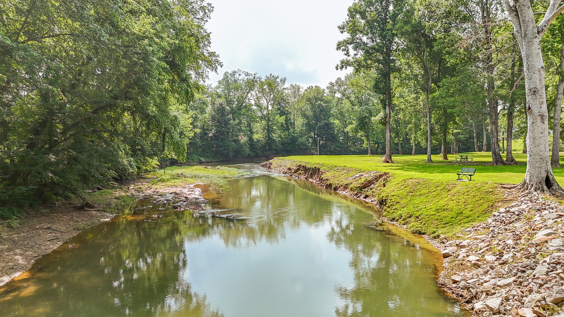 1820 Pinhook Road Savannah, TN 38372 - Photo 21 of 57 a view of a lake with a yard