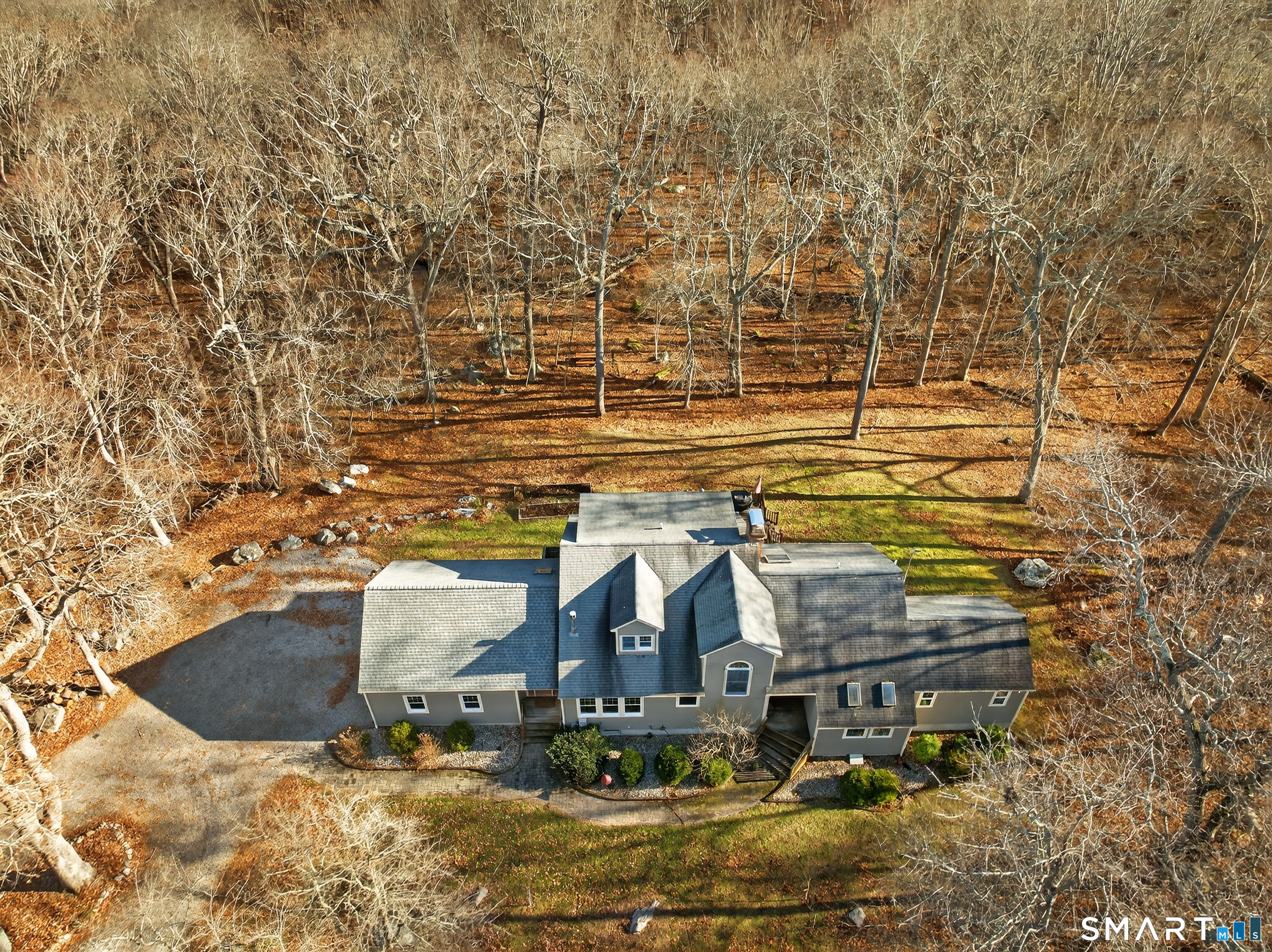 14 Cutler Road Old Lyme, CT 06371 - Photo 29 of 34 Aerial view of the property