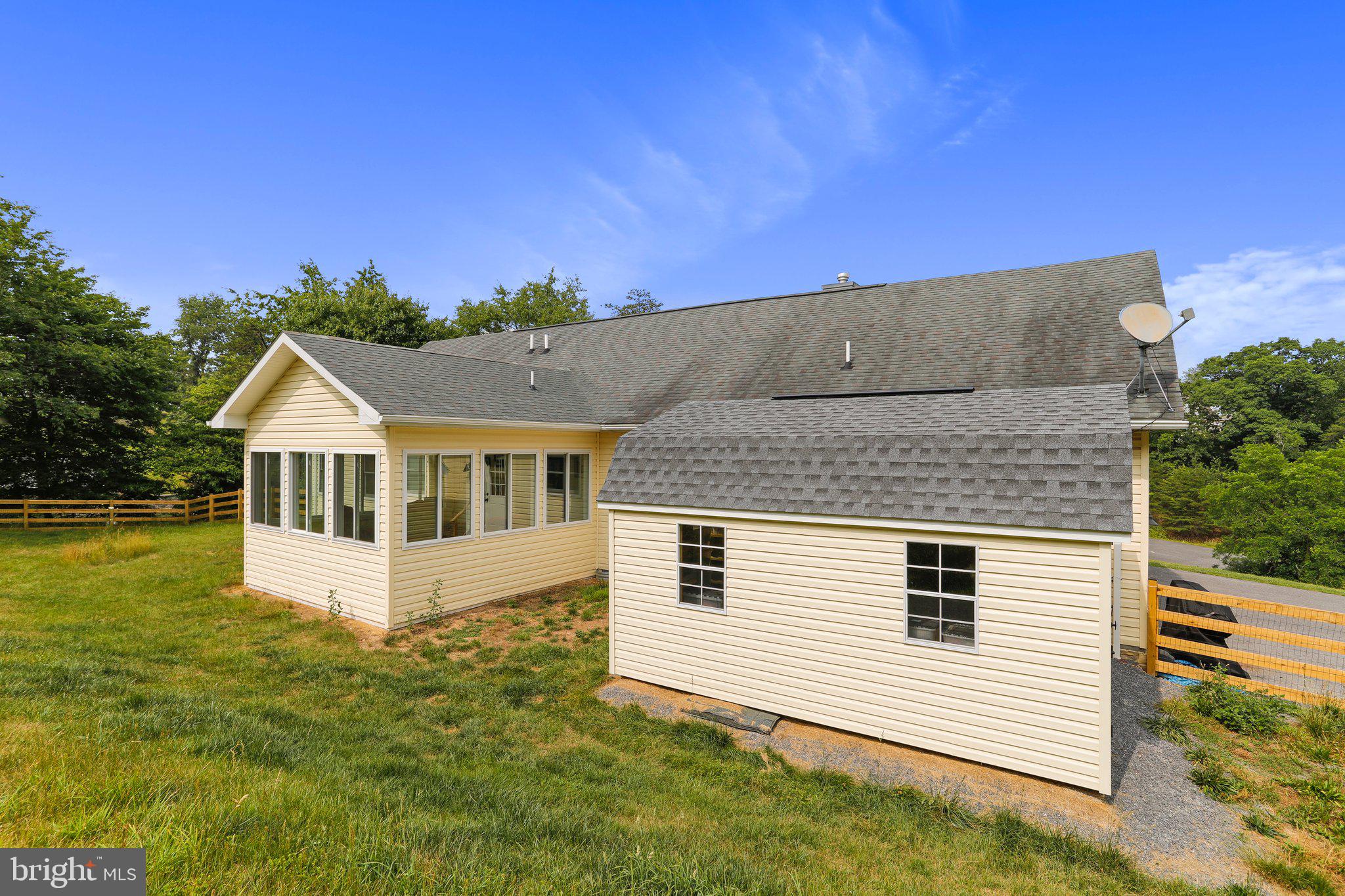 96 Woodbrier Road Berkeley Springs, WV 25411 - Photo 6 of 34 Back view with Storage shed