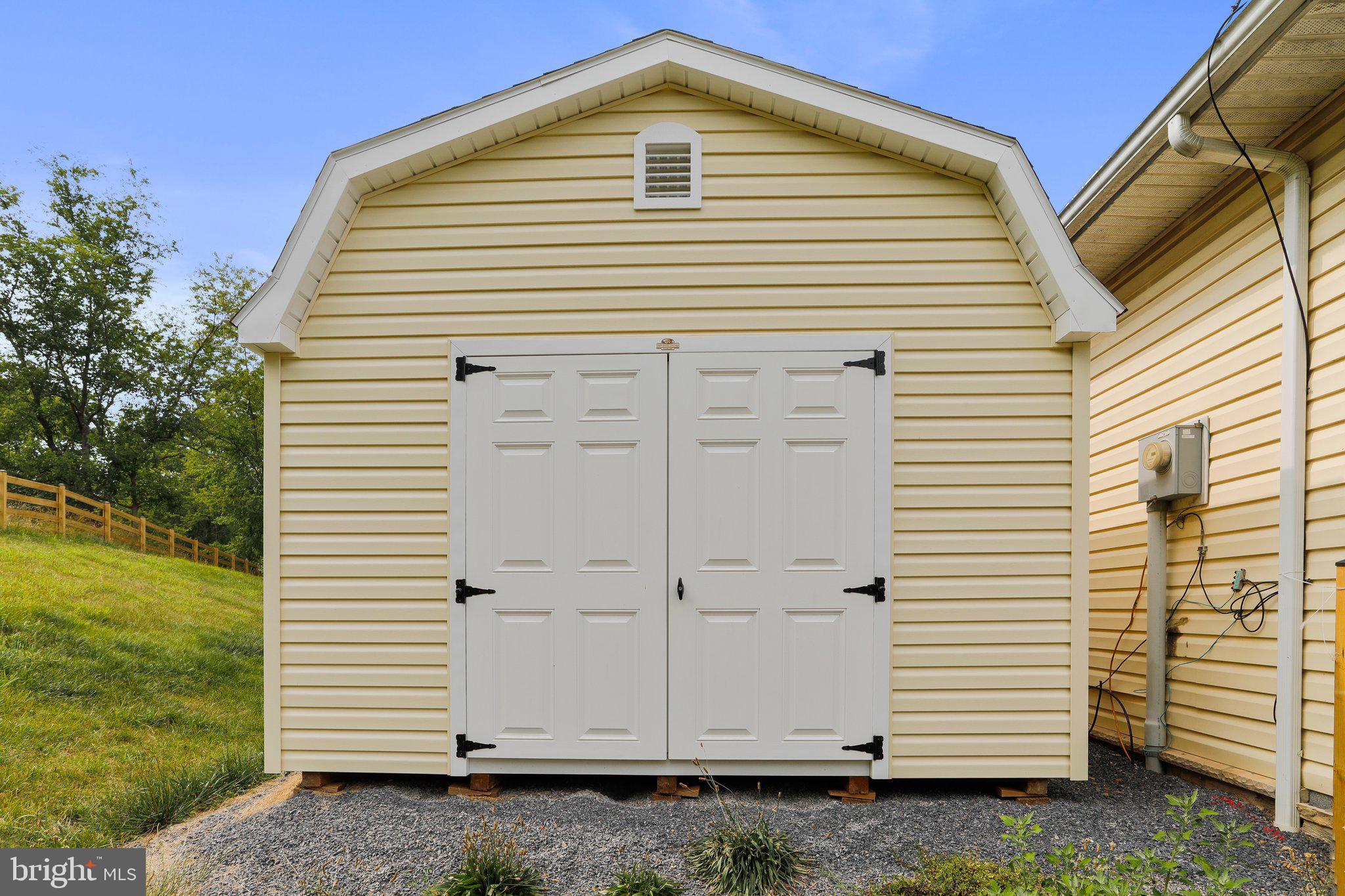 96 Woodbrier Road Berkeley Springs, WV 25411 - Photo 7 of 34 Added Storage Shed