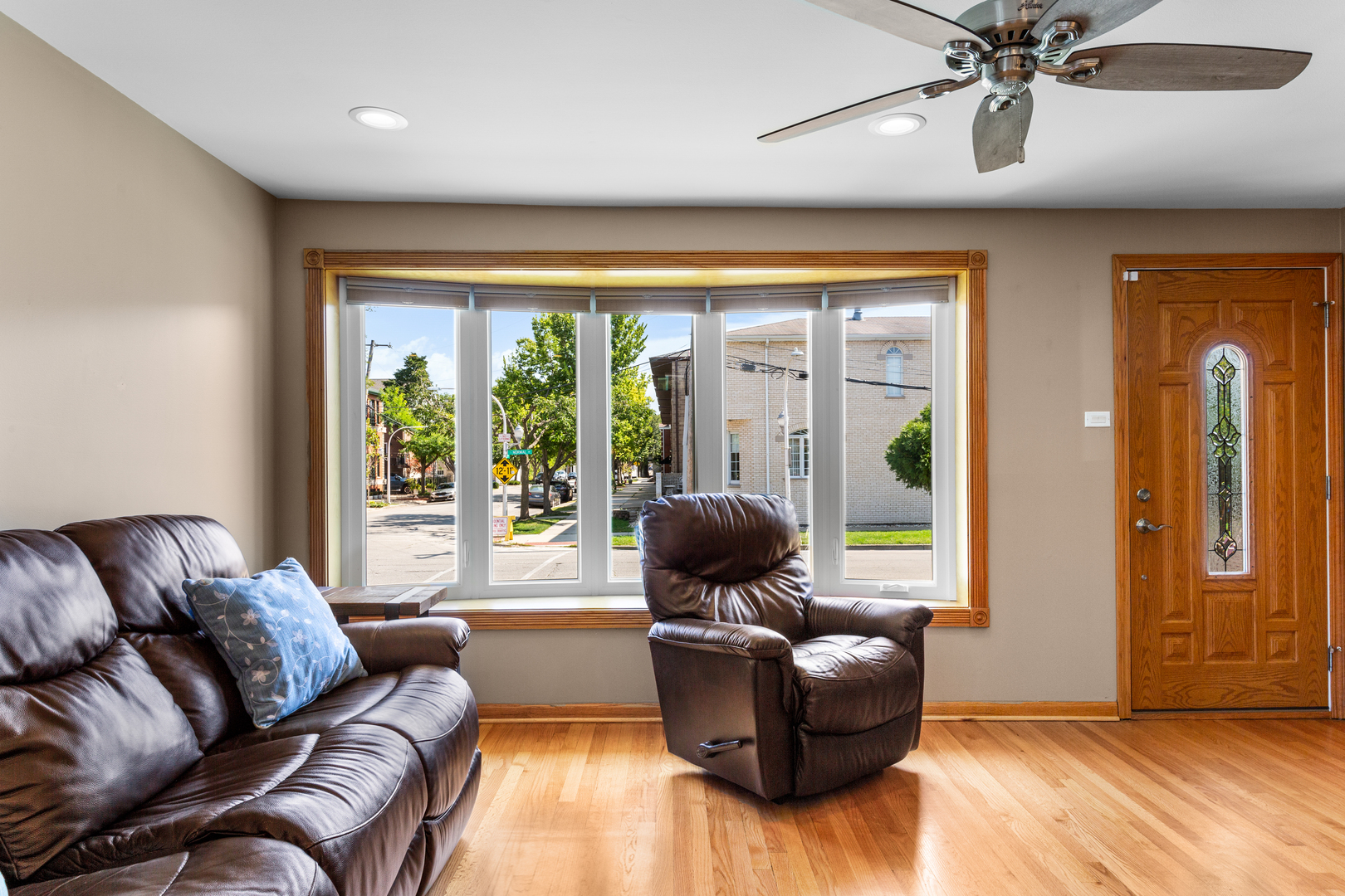 3700 South Normal Avenue Chicago, IL 60609 - Photo 5 of 36 a living room with furniture and a large window