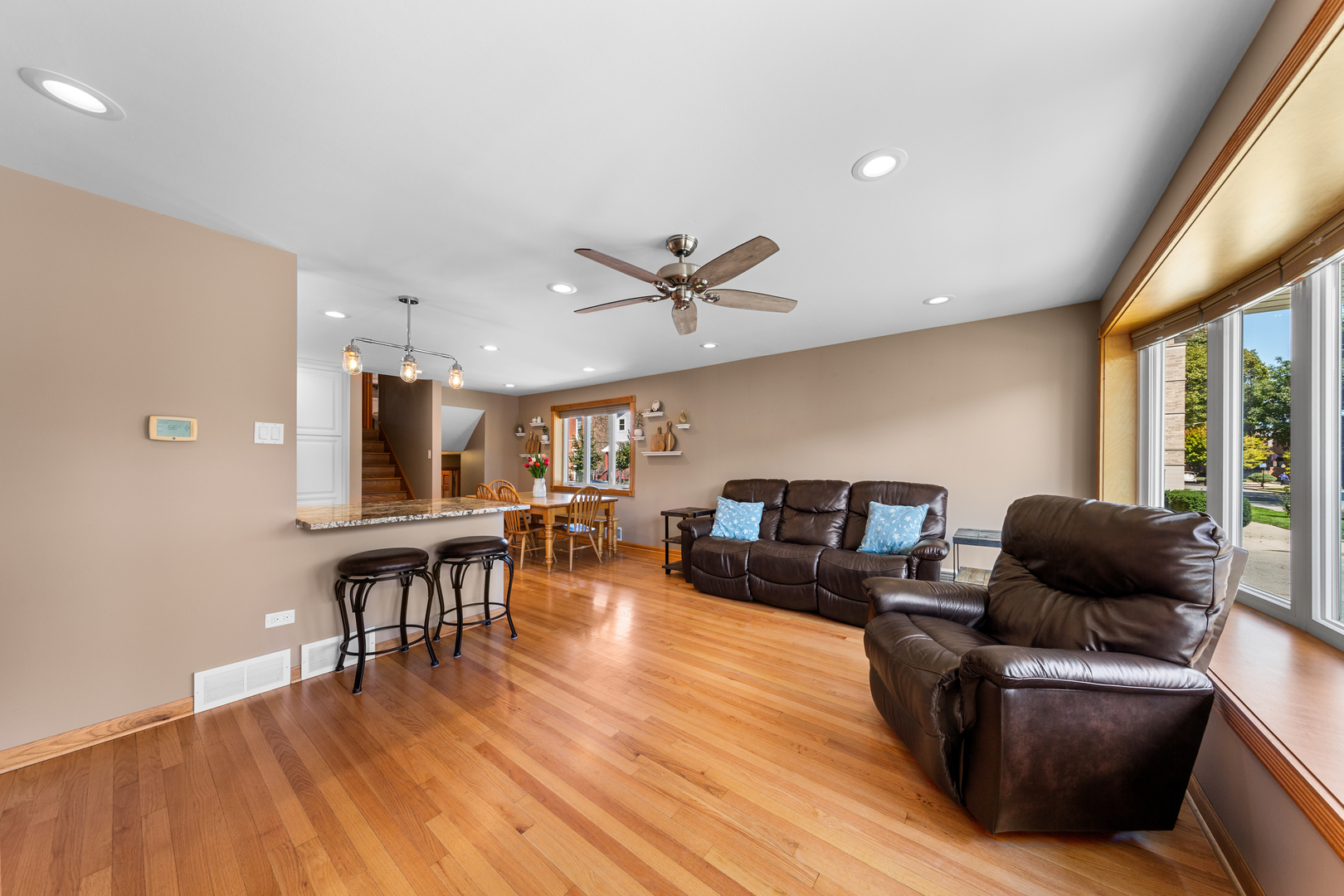 3700 South Normal Avenue Chicago, IL 60609 - Photo 7 of 36 a living room with furniture and a large window