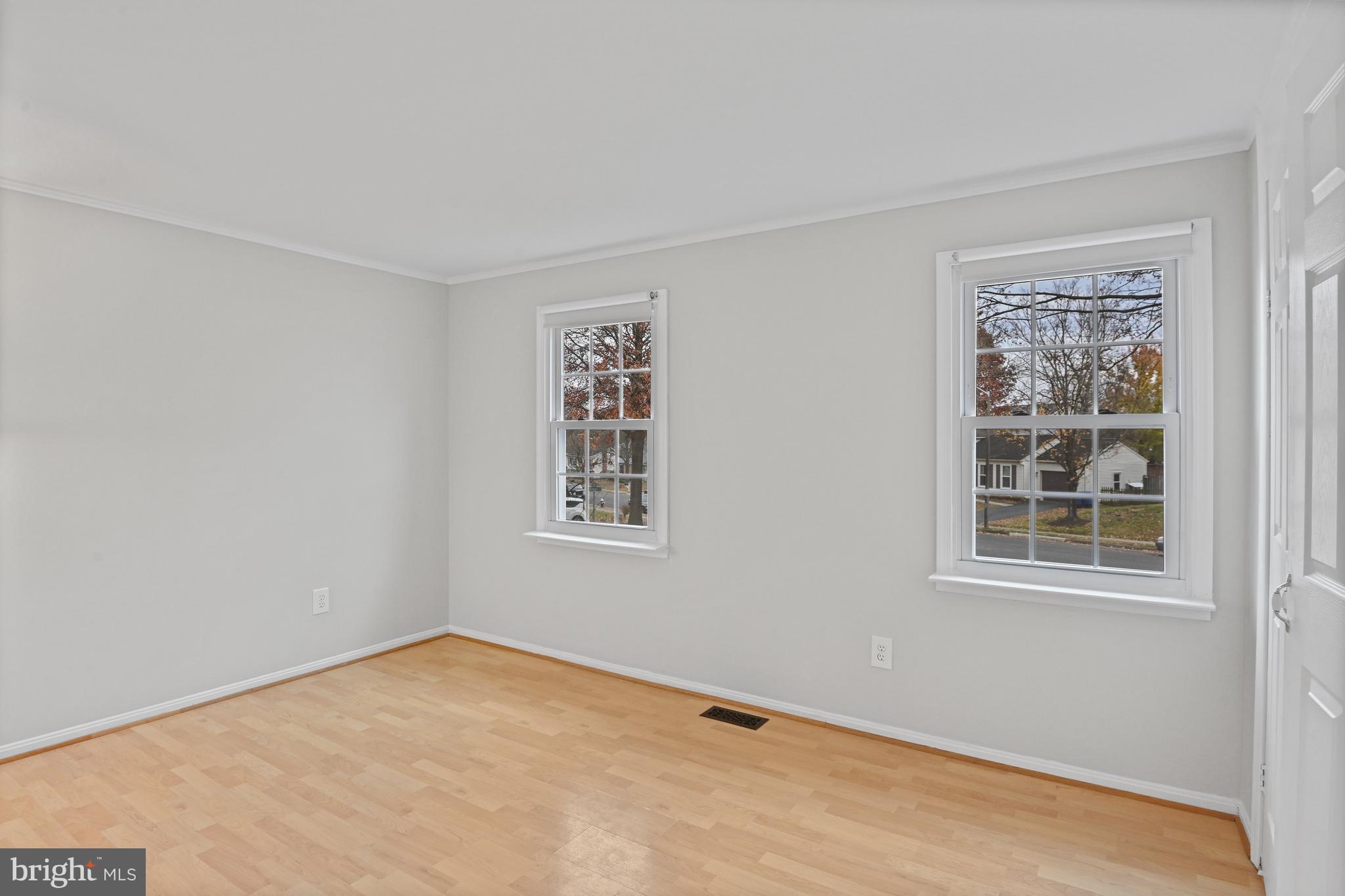 532 Merlins Lane Herndon, VA 20170 - Photo 32 of 42 wooden floor in an empty room with a window