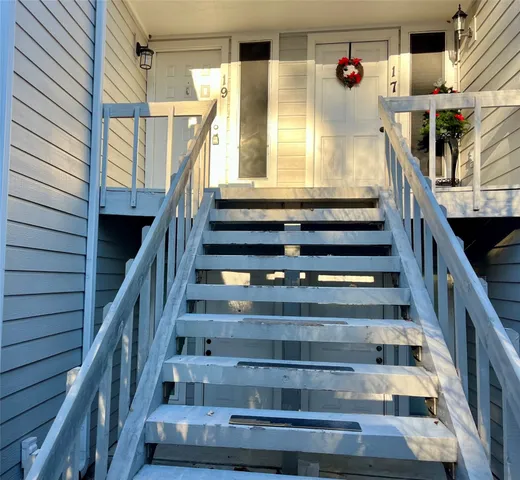 a view of front door