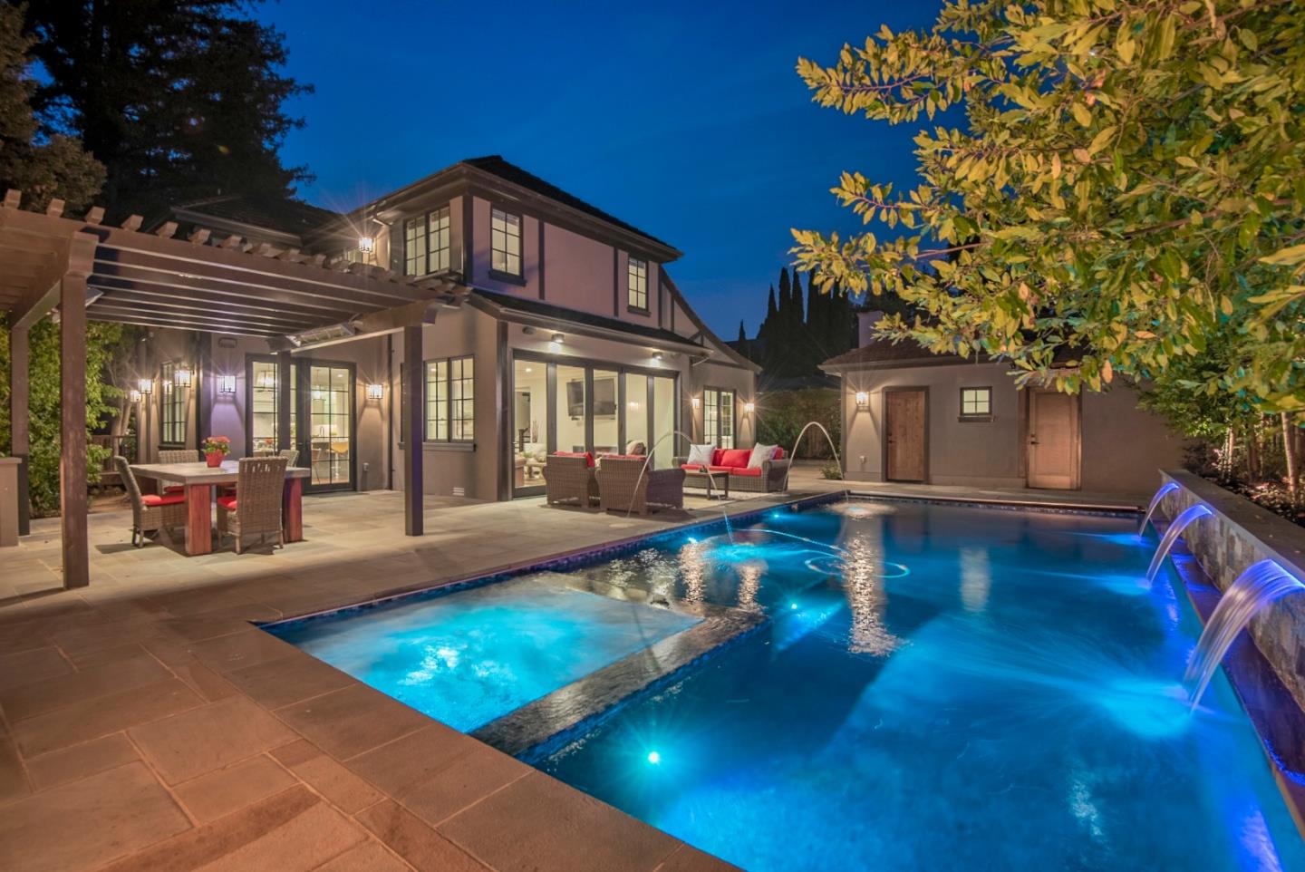 1025 Cabrillo Avenue Burlingame, CA 94010 - Photo 32 of 39 a view of a house with swimming pool