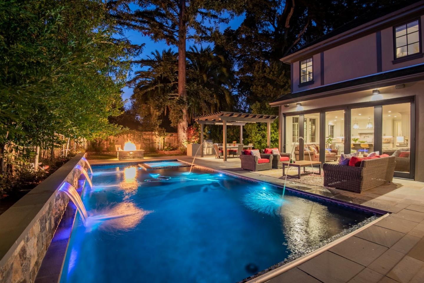 1025 Cabrillo Avenue Burlingame, CA 94010 - Photo 33 of 39 a view of a swimming pool with sitting area