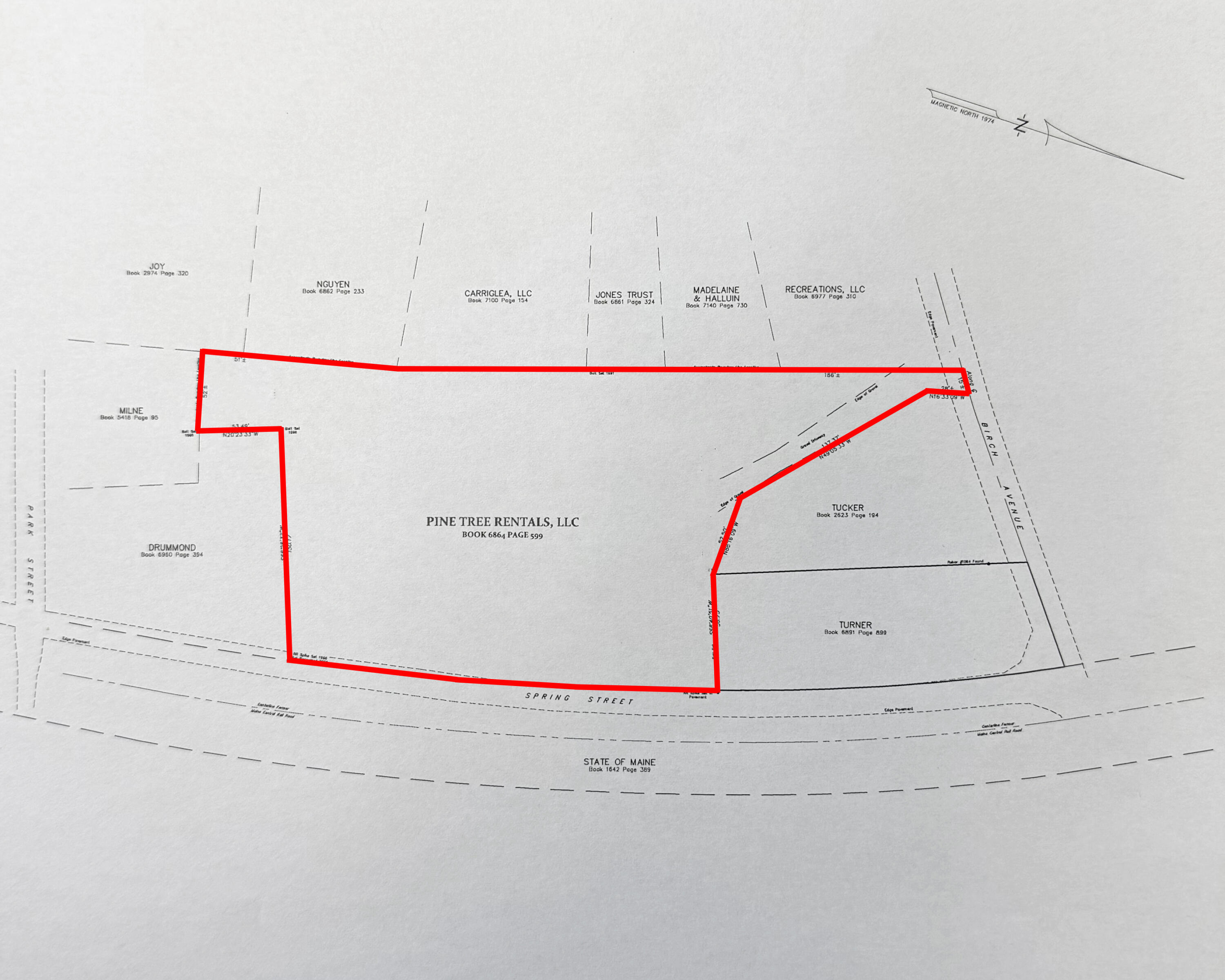 62 Spring Street Ellsworth, ME 04605 - Photo 49 of 49 Lot Map