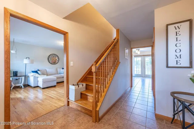 a view of entryway and hall