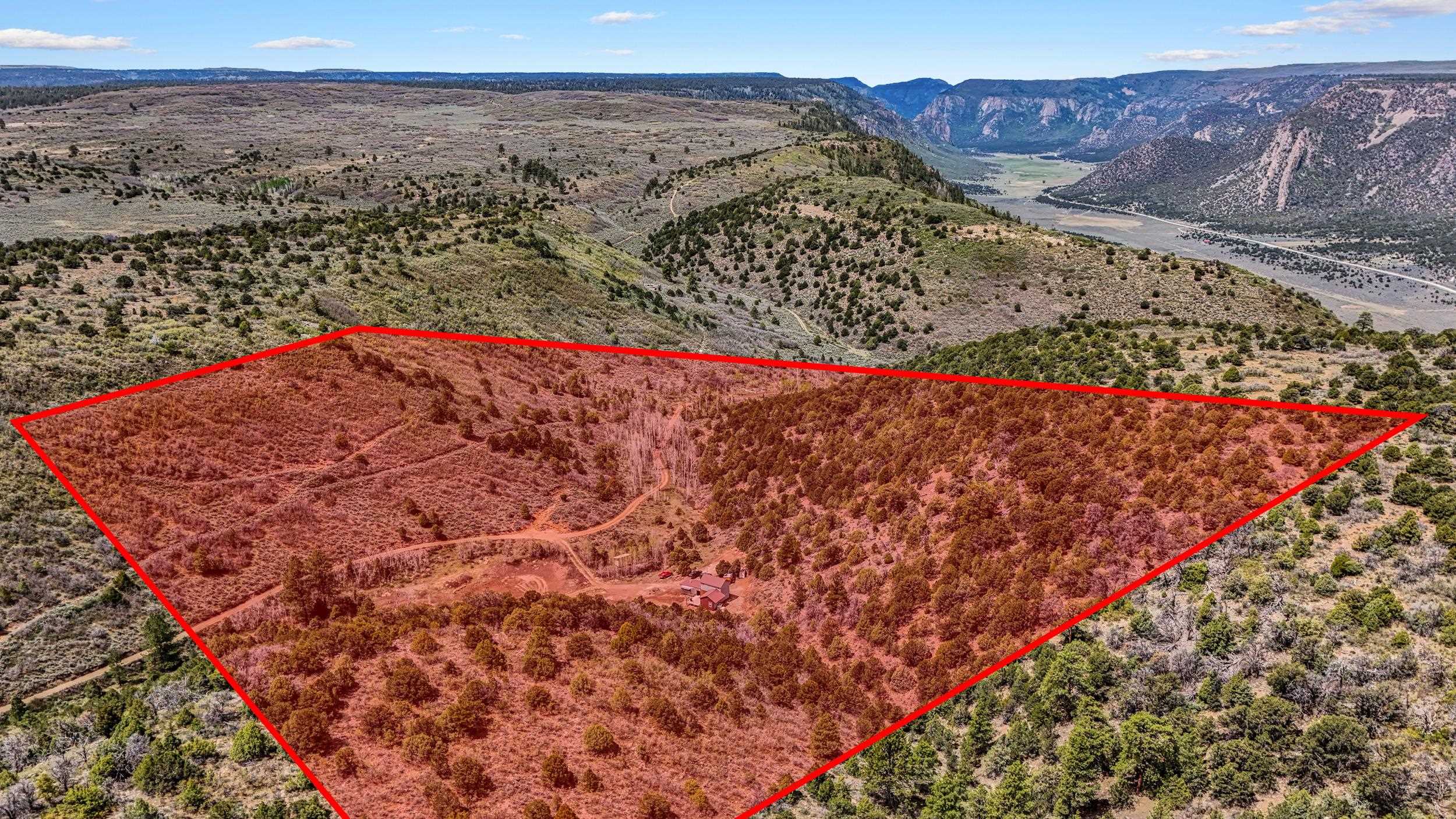 7465 Uncompahgre Divide Road Whitewater, CO 81527 - Photo 31 of 41 a view of a area with an outdoor space