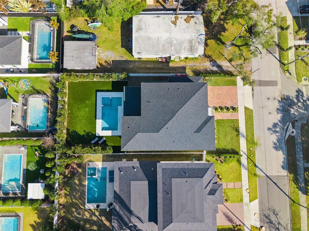 35 West Hazel Street Orlando, FL 32804 - Photo 53 of 60 an aerial view of residential houses with outdoor space