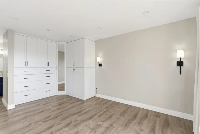 wooden floor in an empty room