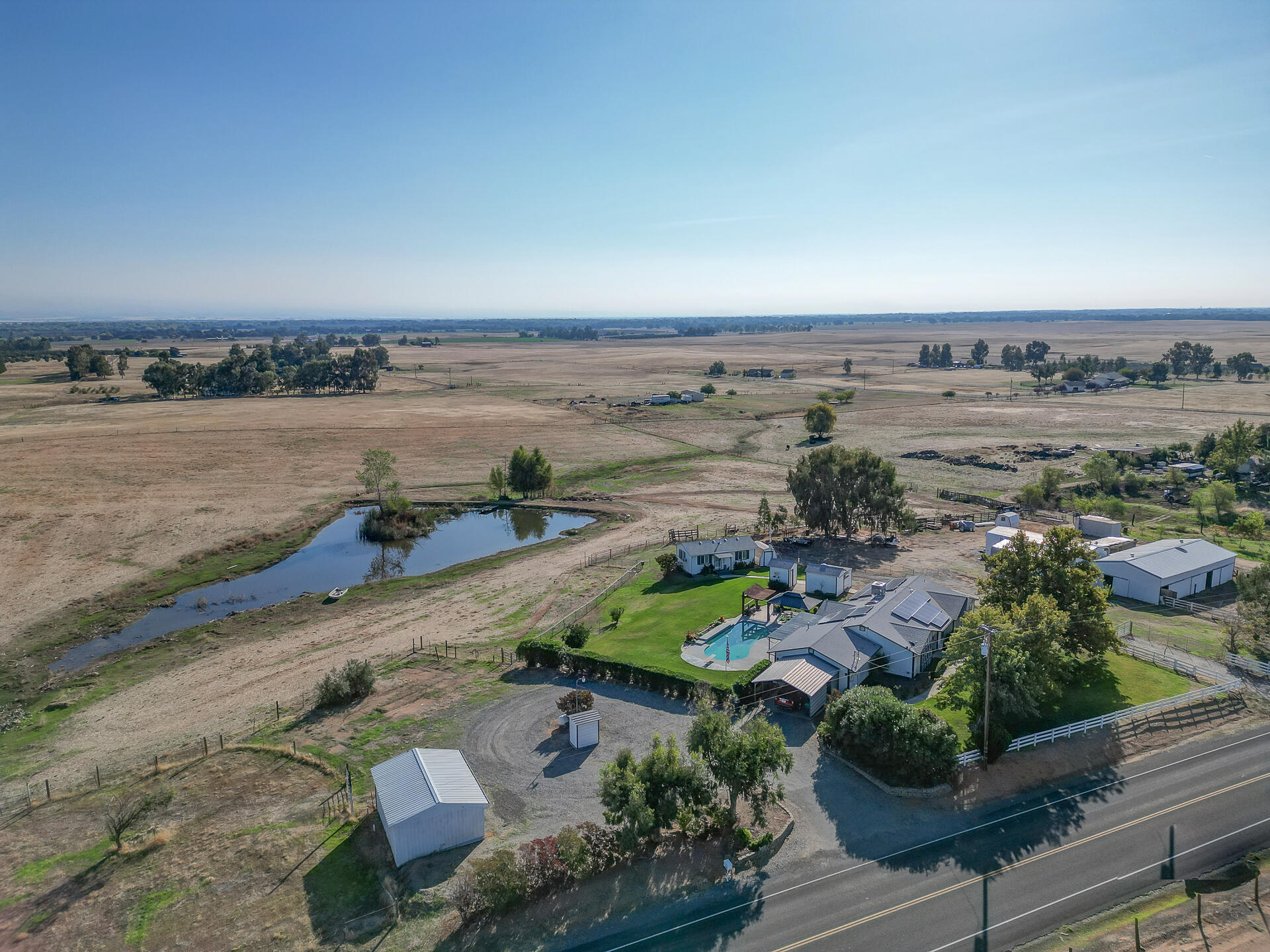 2730 Hall Road Corning, CA 96021 - Photo 40 of 52 an aerial view of beach and city