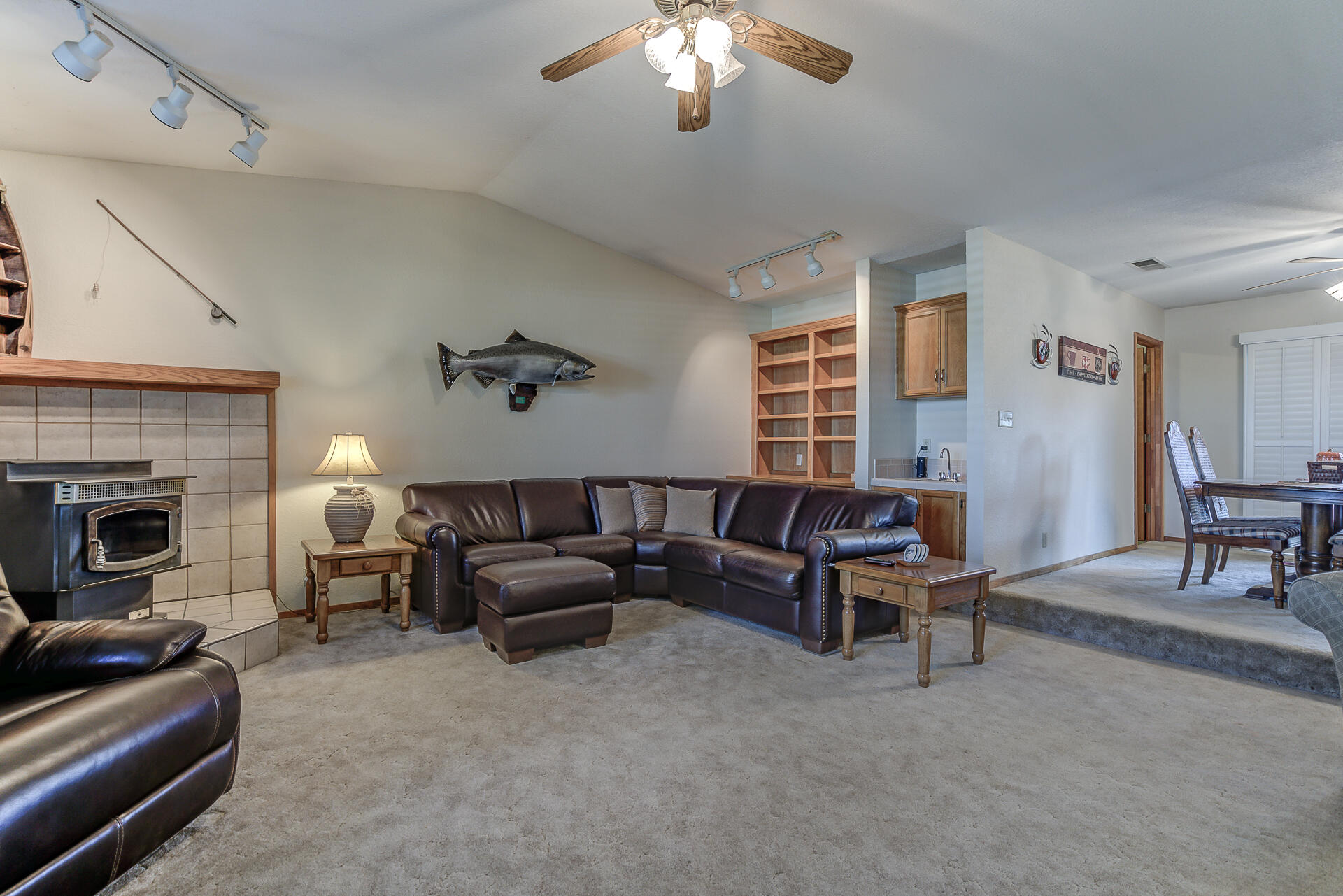 2730 Hall Road Corning, CA 96021 - Photo 8 of 52 a living room with furniture and a fireplace