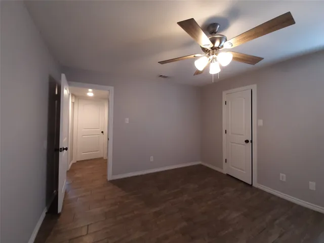 a close view of closet