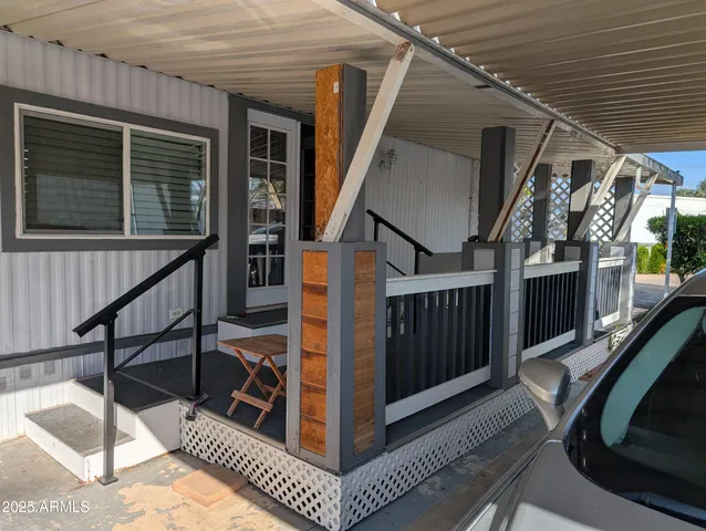 a view of deck with patio