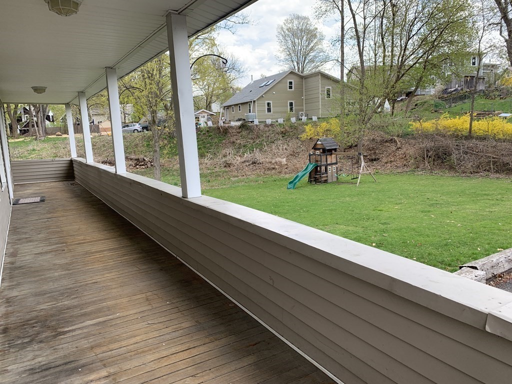 159 Chapman Street Greenfield, MA 01301 - Photo 2 of 36 a garden view with a seating space