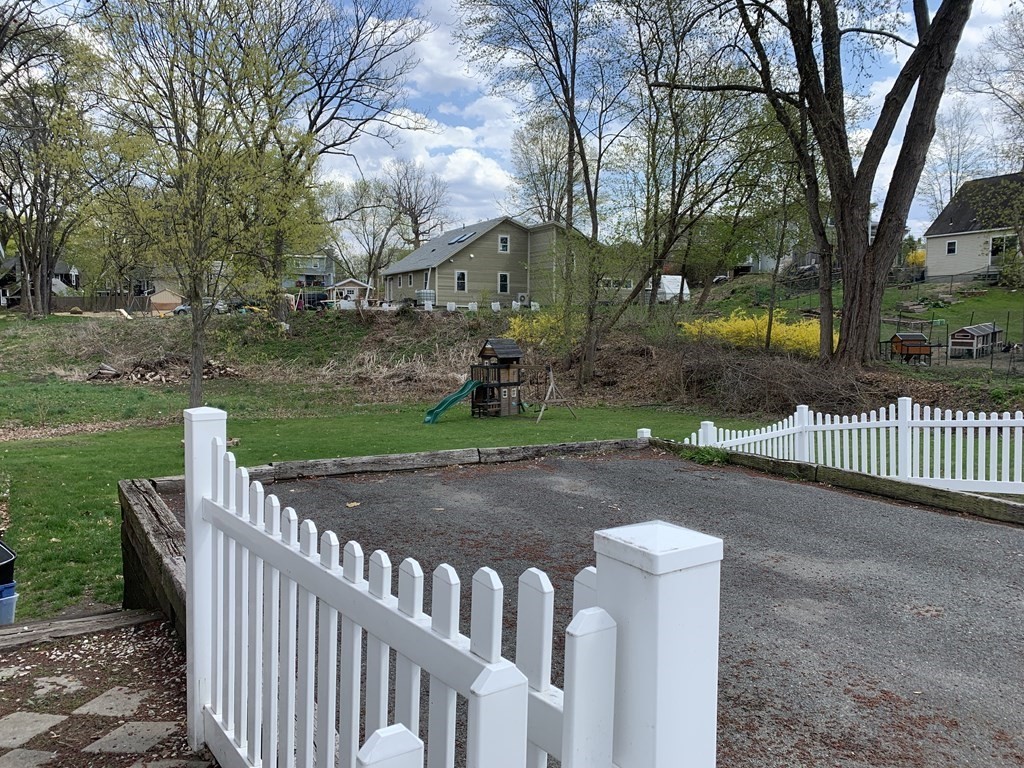 159 Chapman Street Greenfield, MA 01301 - Photo 35 of 36 a garden view with sitting space