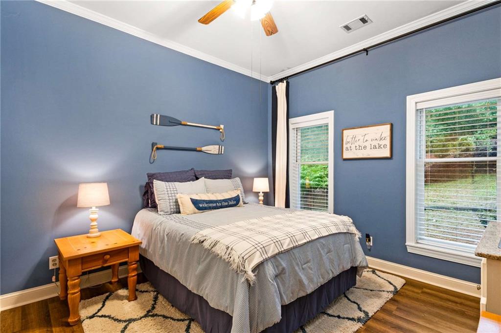 3728 Beaver Creek Road Gainesville, GA 30506 - Photo 17 of 28 a bedroom with a bed and a window