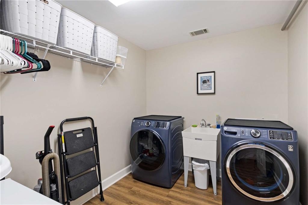 3728 Beaver Creek Road Gainesville, GA 30506 - Photo 21 of 28 a view of a storage & utility room with racks on the wall