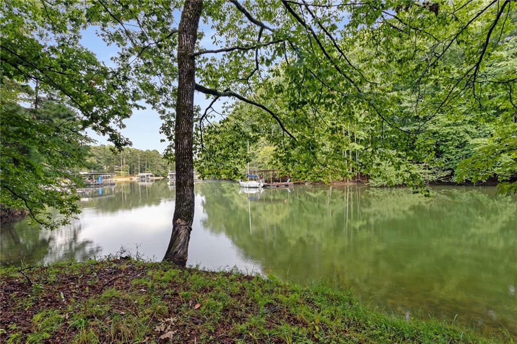 3728 Beaver Creek Road Gainesville, GA 30506 - Photo 26 of 28 a view of a lake from a yard