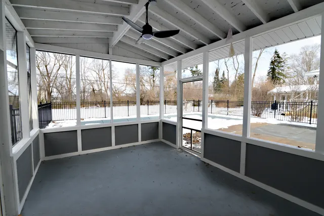 a view of an empty room with window