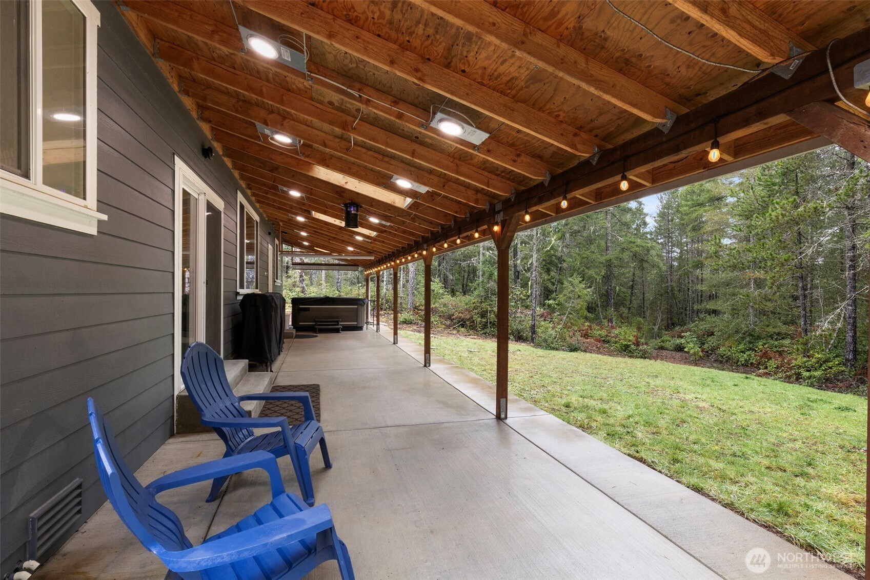 101 Northeast Anvil Lane Belfair, WA 98528 - Photo 36 of 40 a view of porch with seating space