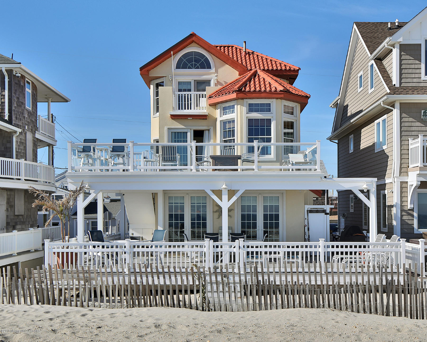 3440 Ocean Road Lavallette, NJ 08735 - Photo 1 of 39 Custom Built Oceanfront Home