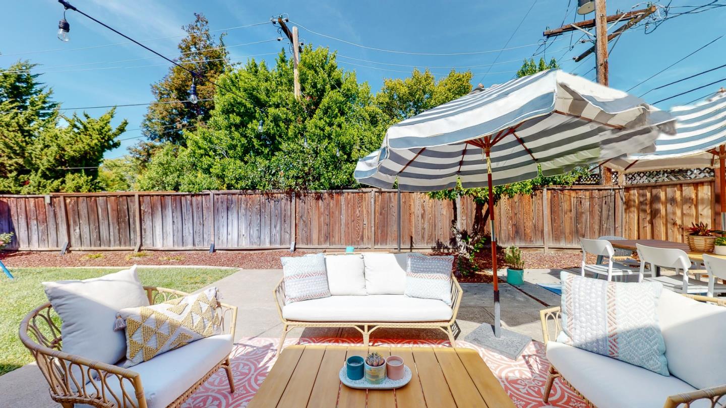 5378 Carter Avenue San Jose, CA 95118 - Photo 28 of 38 a view of outdoor sitting area with furniture and wooden floor