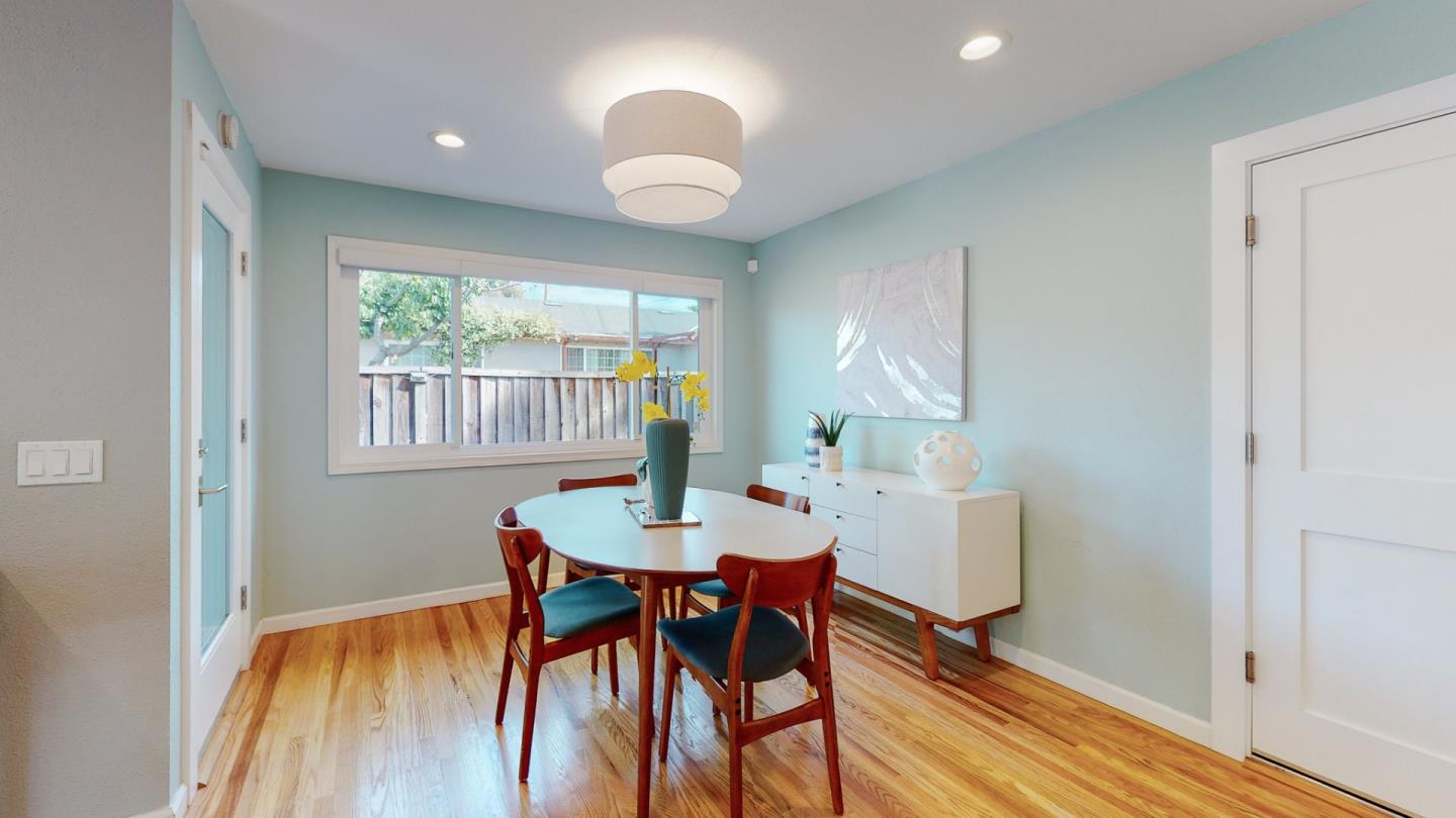 5378 Carter Avenue San Jose, CA 95118 - Photo 9 of 38 a view of a dining room with furniture window and outside view