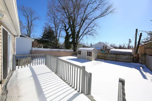 a view of balcony with furniture