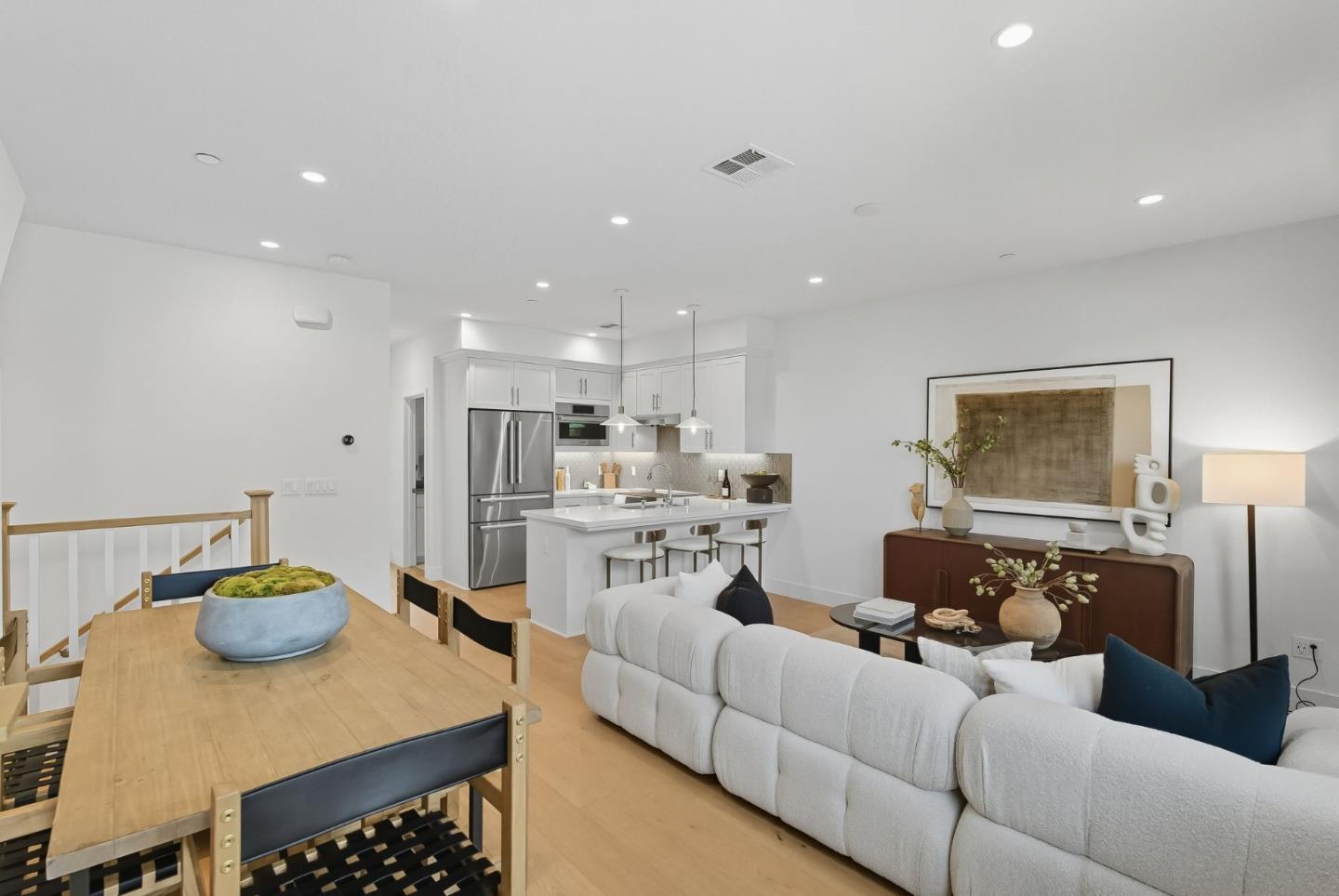 1387 West Middlefield Road Mountain View, CA 94043 - Photo 9 of 28 a living room with furniture and a table