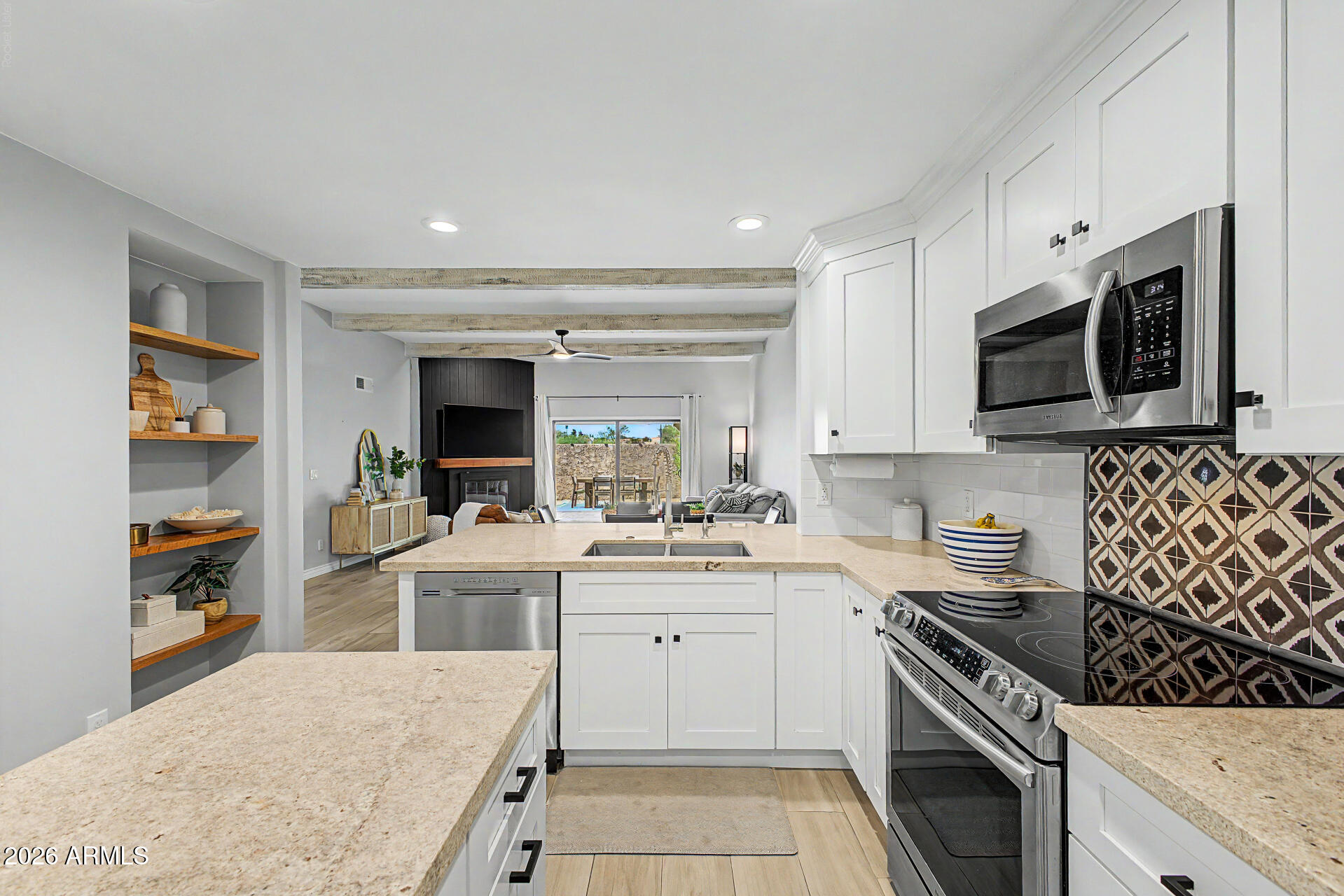 7972 East Cactus Wren Road Scottsdale, AZ 85250 - Photo 7 of 45 Kitchen to Great Room