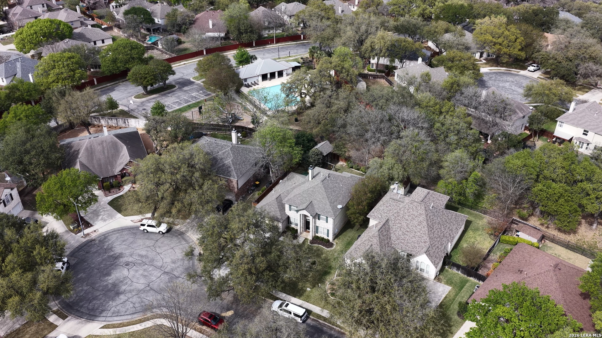 4520 Ridge Peak Drive Schertz, TX 78154 - Photo 42 of 44 an aerial view of multiple house