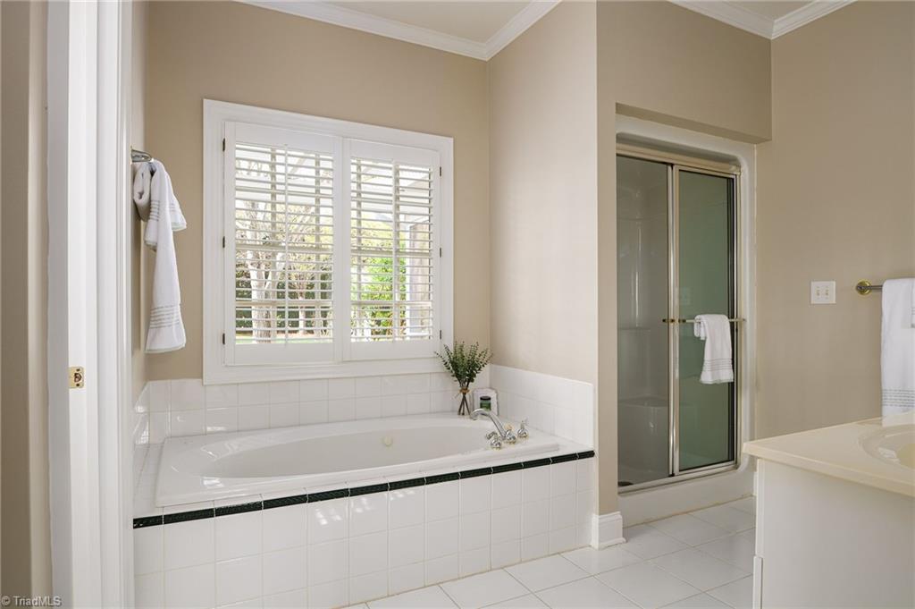 6398 Skylark Road Pfafftown, NC 27040 - Photo 18 of 34 Primary ensuite bath
