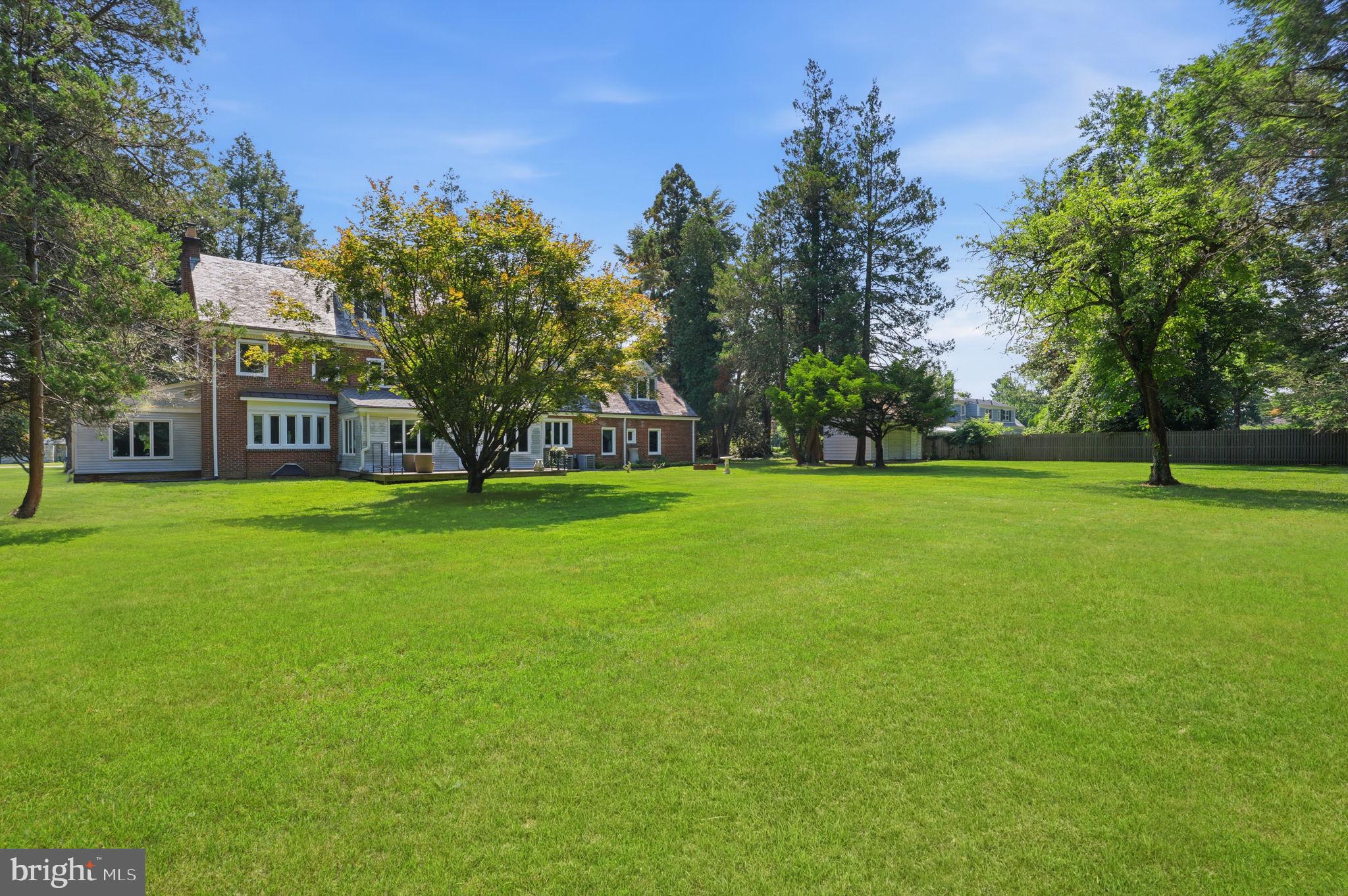 2007 Makefield Road Yardley, PA 19067 - Photo 2 of 3 Spacious lawn with serene backdrop.