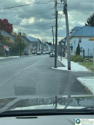 a view of building with street