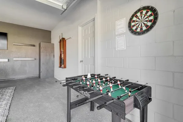 a view of a house with a swimming pool