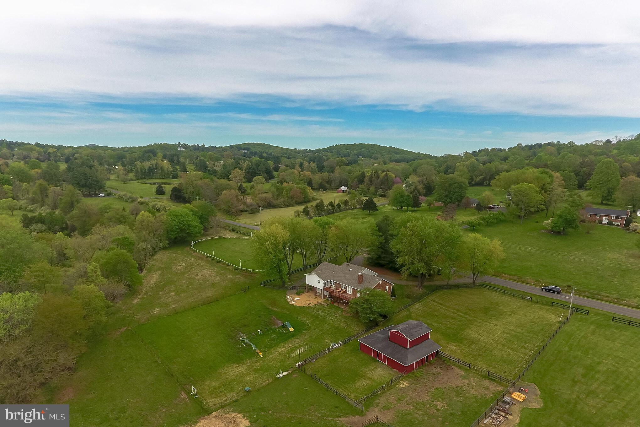 Enjoy just over 8 acres complete with barn!